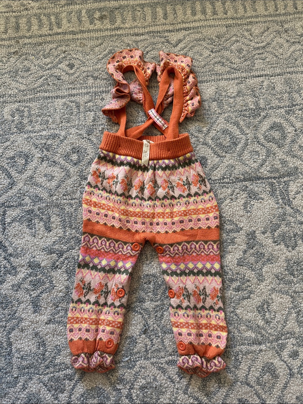 Matilda Jane sweater overalls size 6-12 months